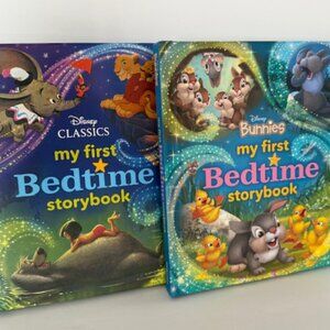 Disney Classics-My First Bedtime Storybook Hardcover~Disney Bunnies Bedtime Book